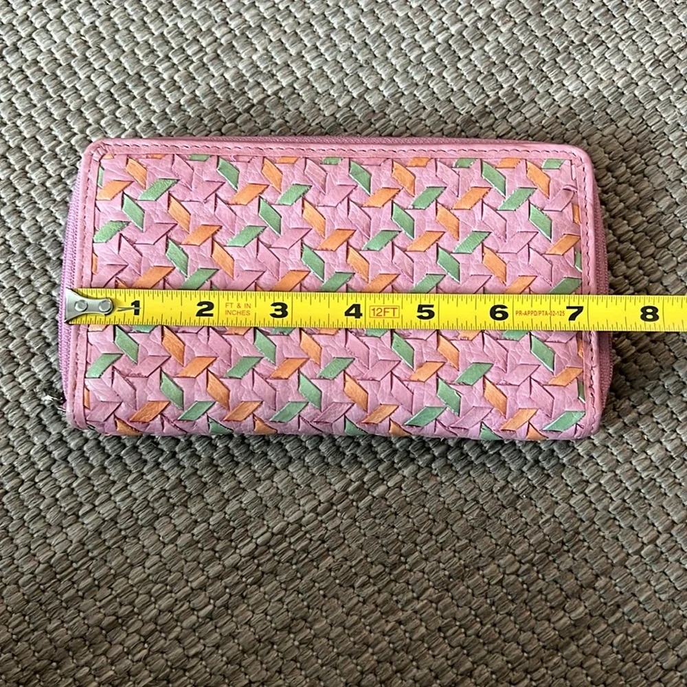 Rolfs Zip Round Leather Wallet